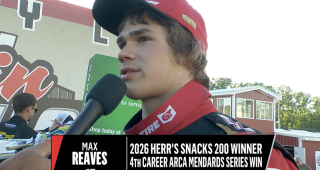 Max Reaves’ Victory Lane interview at Berlin Raceway